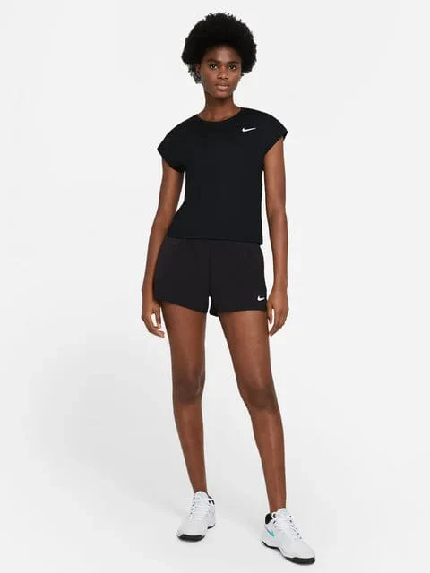 Women's Nike Court Victory Short-Sleeve Tennis Top - Image 5