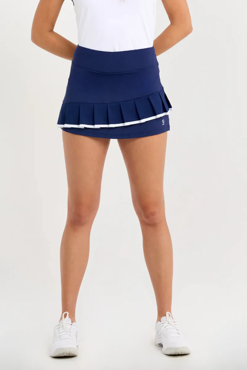 Women's Sofibella 13" Pleated Skort - Aurora Sky