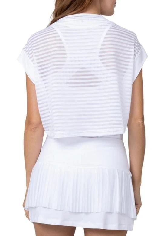 Women's Sofibella Olympic Club Mesh Cover Up - Image 2