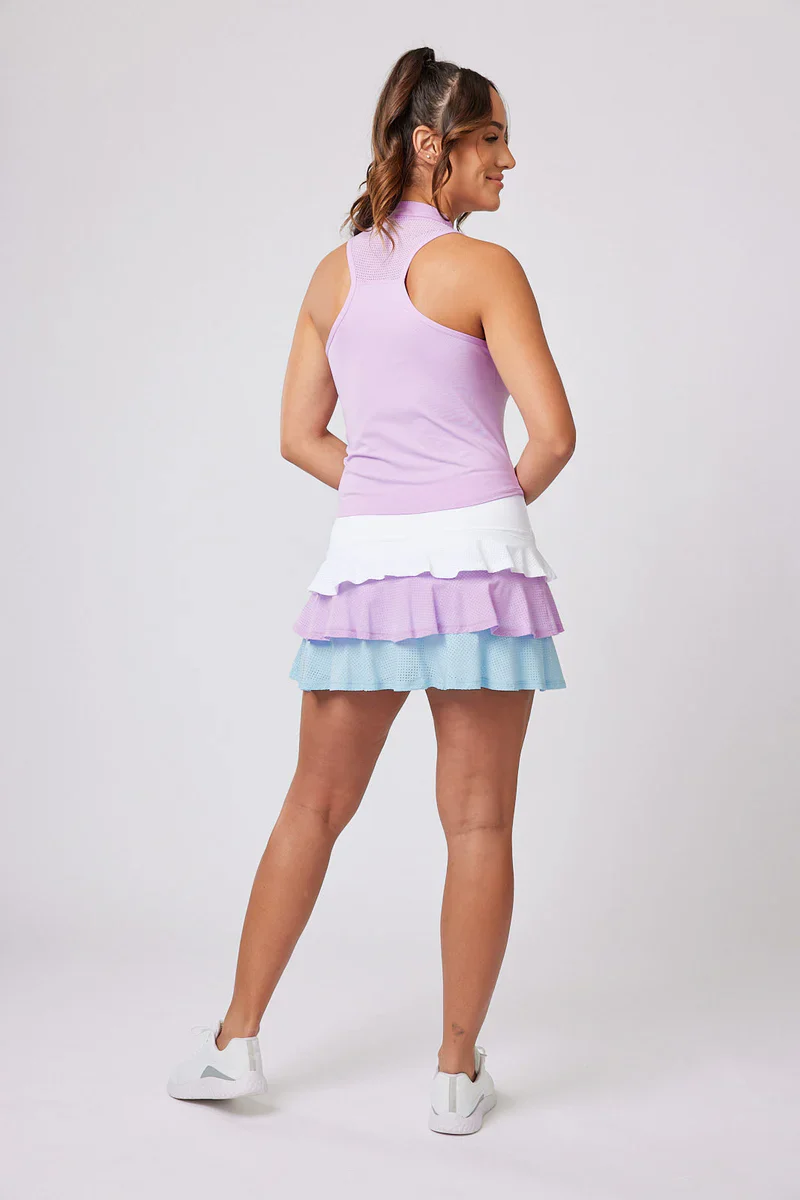 Women's Sofibella Racerback Polo - Image 8