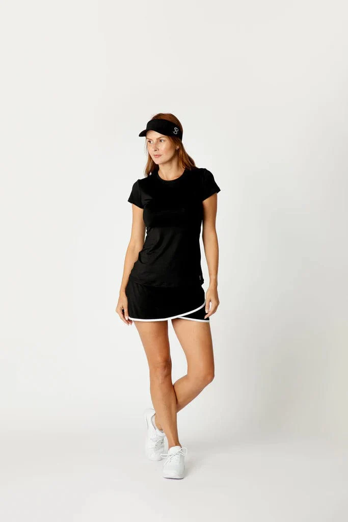 Women's Sofibella Short Sleeve Tennis Shirt- UV Colors - Image 2