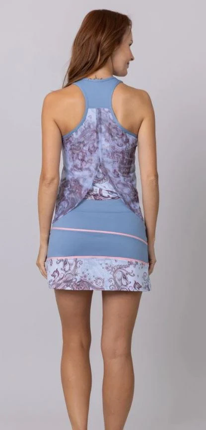Women's Sofibella Sweet Shots Overlay Tank - Image 2